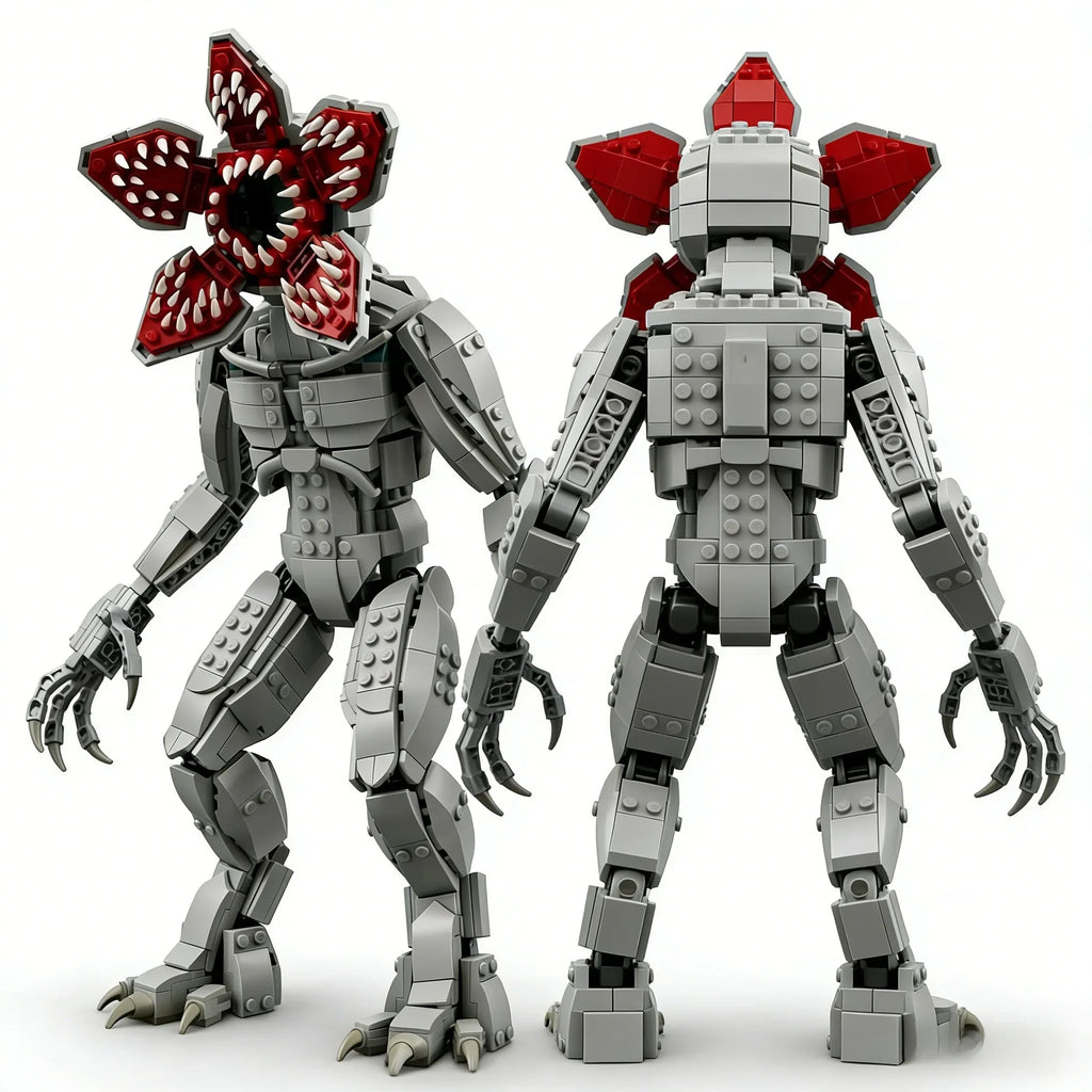 Carnivorous Plant Giant Demon Model Building Blocks – 3D Assembly Toy, Desktop Decoration, Educational Toy for Children, Gift