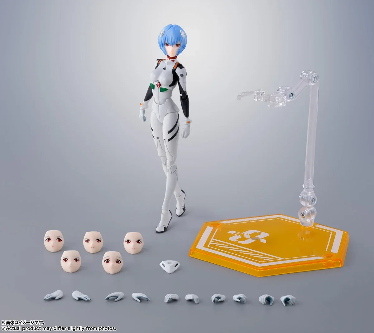 [In Stock] Original Bandai Sh Figuarts SHF EVA Ayanami Rei Action Figures Anime Model Toys Figura Pvc Gifts