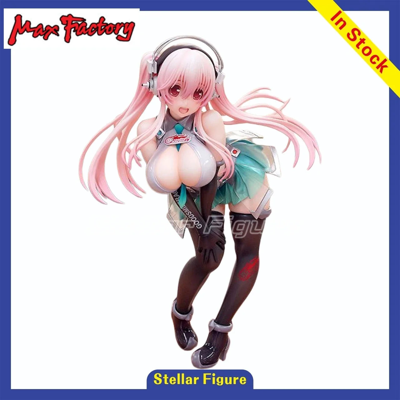【SF】In Stock Max Factory SUPER SONICO THE ANIMATION 1/7 Scale Figures Original Model Collection