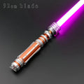 TXQSABER Leia Organa Solo NeoPixel Lightsaber Collection Metal Hilt Gesture Ignition Blaster Force Smooth Swing Laser Sword Toys