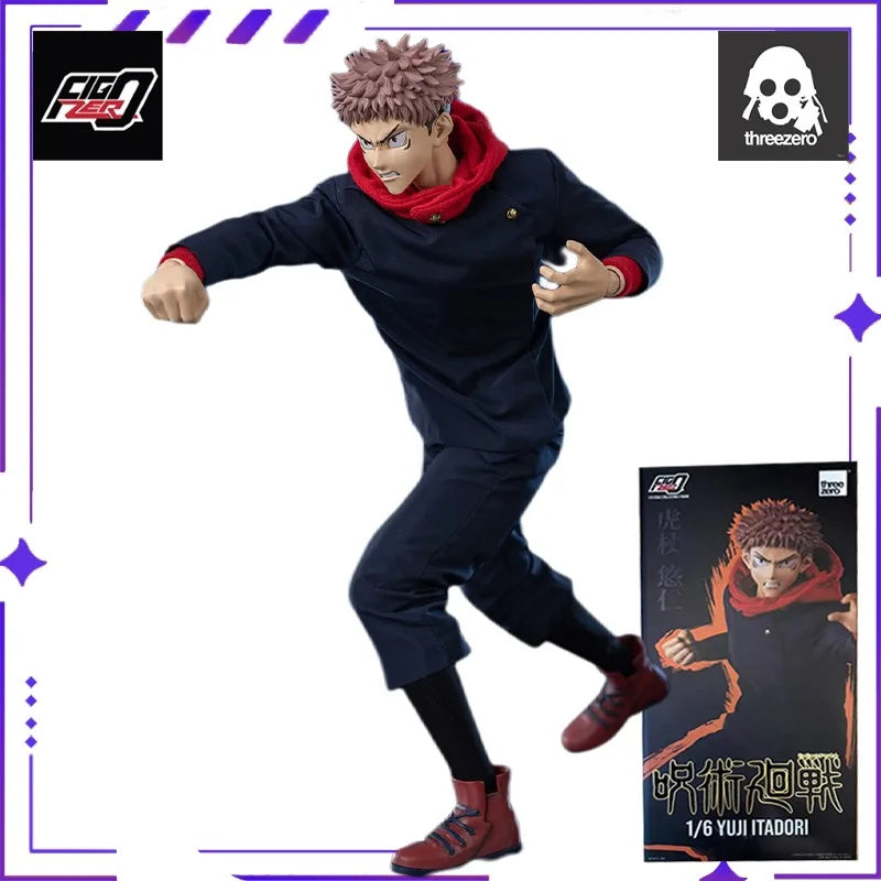Spot Threezero Original FigZero Series Spell Battle Gojo 1:6 Finished Movable Doll Model Handmade Toy Gift Collection Ornament