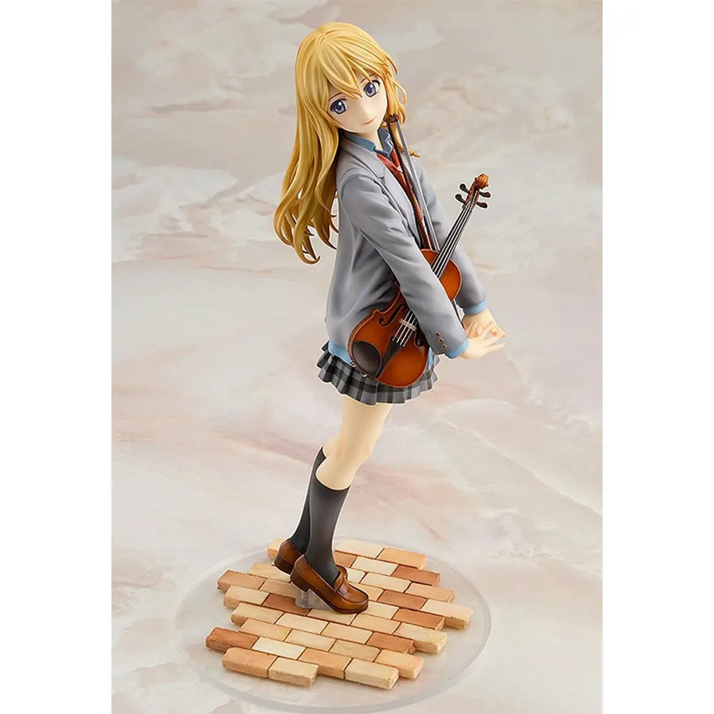 20CM Anime Your Lie in April Figure Miyazono Kaori Standing Animation Model Toy Gift Collection Decoration Ornaments PVC