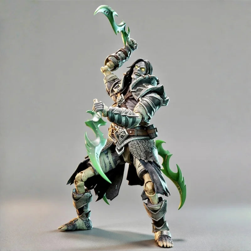 In Stock 1/10  Greyknight Mithrilaction Keel The Undying Guardian Of The Horde 06 Series Action Figure Movable Joint Trendy Toy