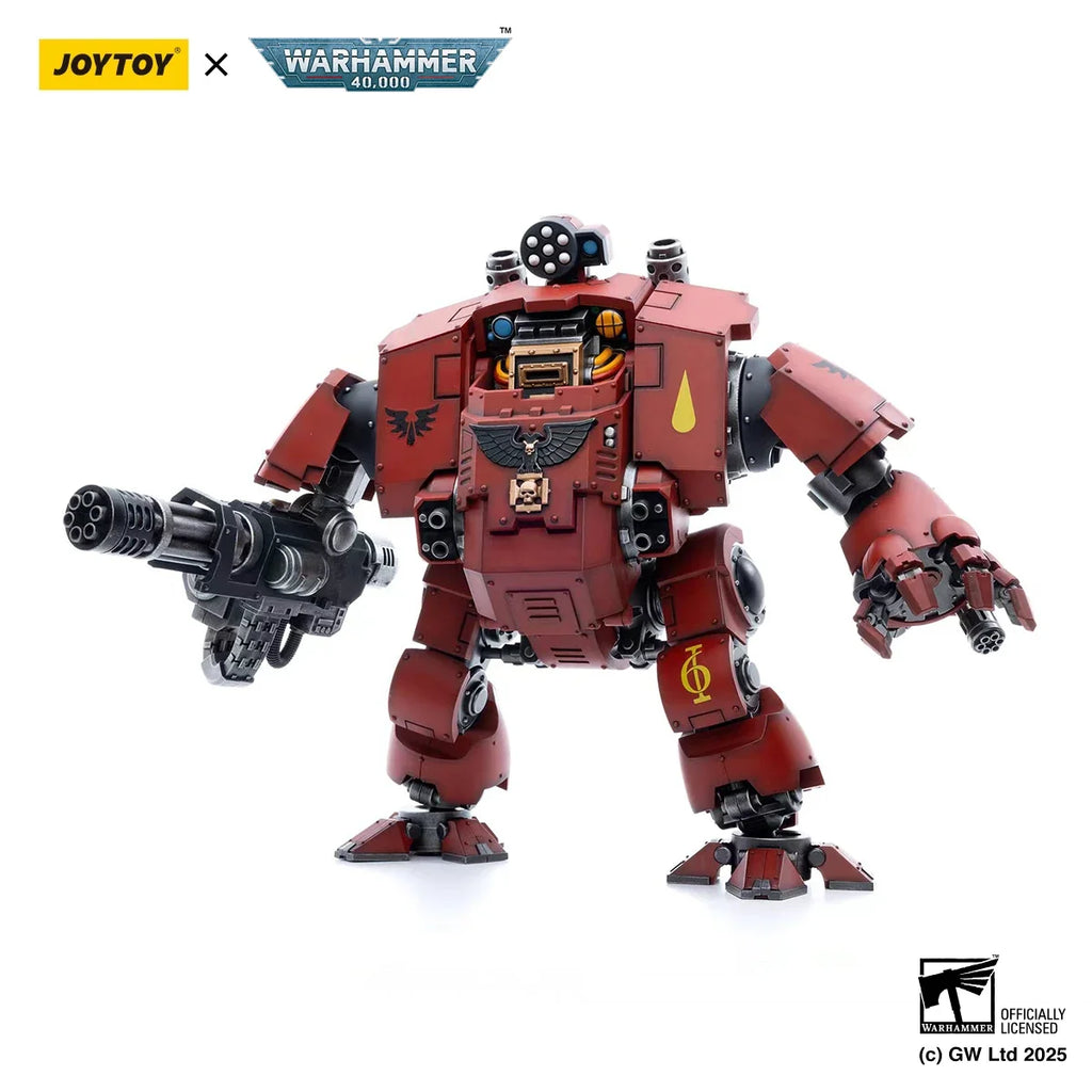 JOYTOY Warhammer 40K 1/18 Action Figure Blood Angels Redemptor Dreadnought Anime Figure Toys Gift