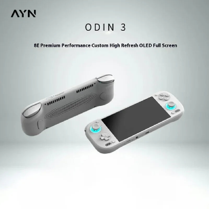 AYN Odin 3 Game Console 6Inch 1080P 120Hz AMOLED Screen Game Console 8000mAh Hall-Effect Joystick/Trigger Handheld Game Consoles