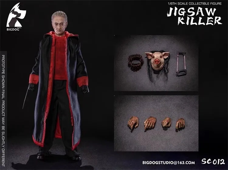 BIGDOG STUDIO SC012 1/6 Soldat Jigsaw Killer Einzelversion Komplettset 12'' Actionfigur Modell Spielzeug Auf Lager
