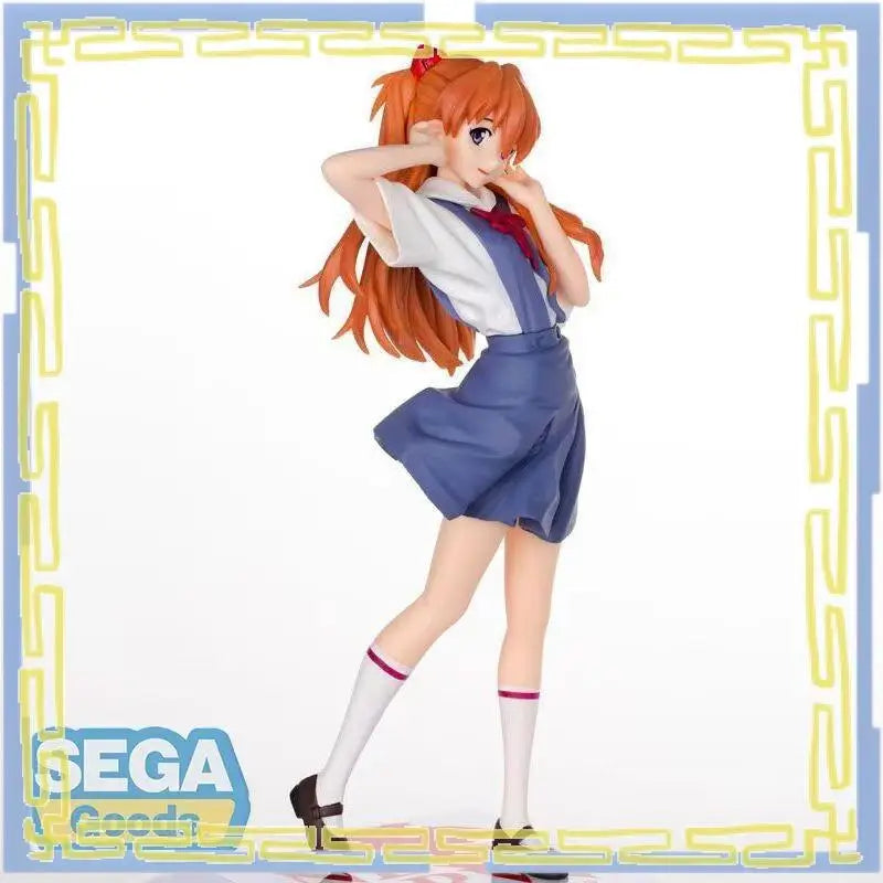 In Stock Genuine Neon Genesis Evangelion Xstellar Asuka Langley Soryu Desktop Ornament Anime Figure Model Collector Toy Gift