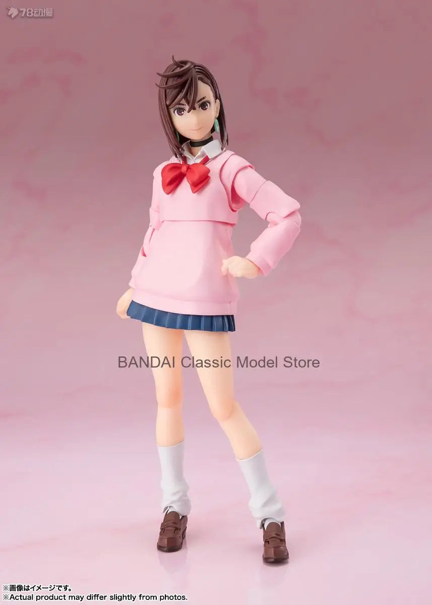 Bandai original genuine SHFiguarts SHF DANDADAN MOMO&Okarun (transformed) anime action figure collectible model toy gift Kids