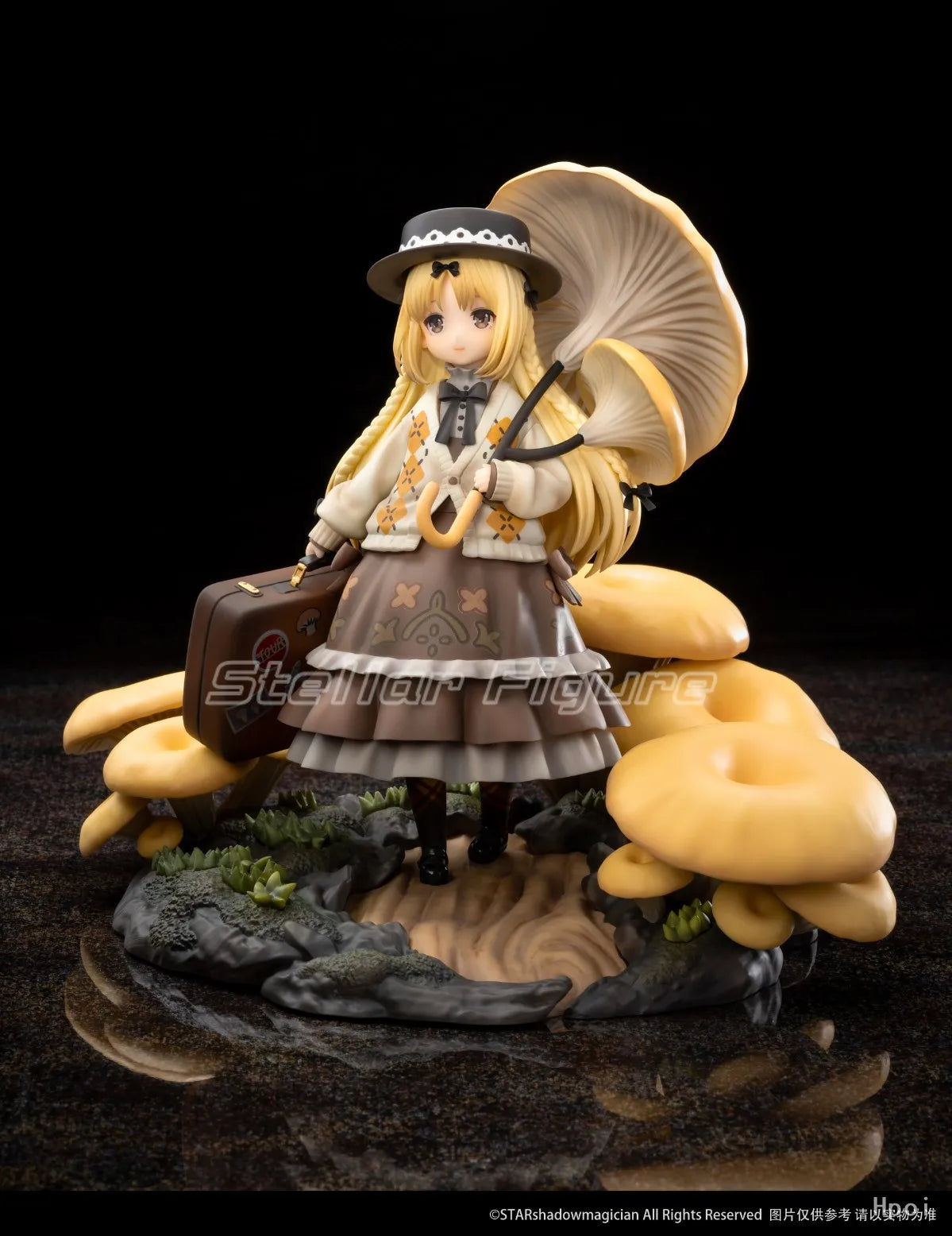 【SF】In Stock Reverse Studio Mushroom Girl Series·No.3·Golden Top Side Ears 1/1 Scale Figures Model Original Collection