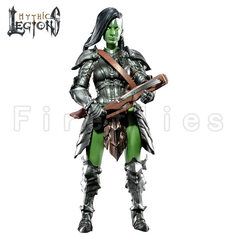 1/12 6 Zoll Four Horsemen Studio Mythic Legions Actionfigur Deluxe Weiblicher Ork Builder Ver 2.0 Modell