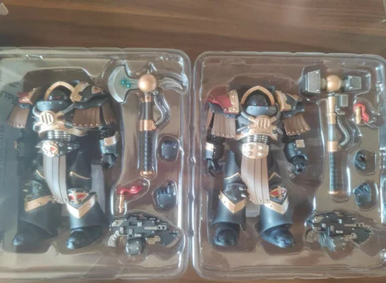 【SF]】JOYTOY Warhammer 40K   1/18 Action Figure Sons of Horus Justaerin Terminator Squad  Prime Model Toy Gift