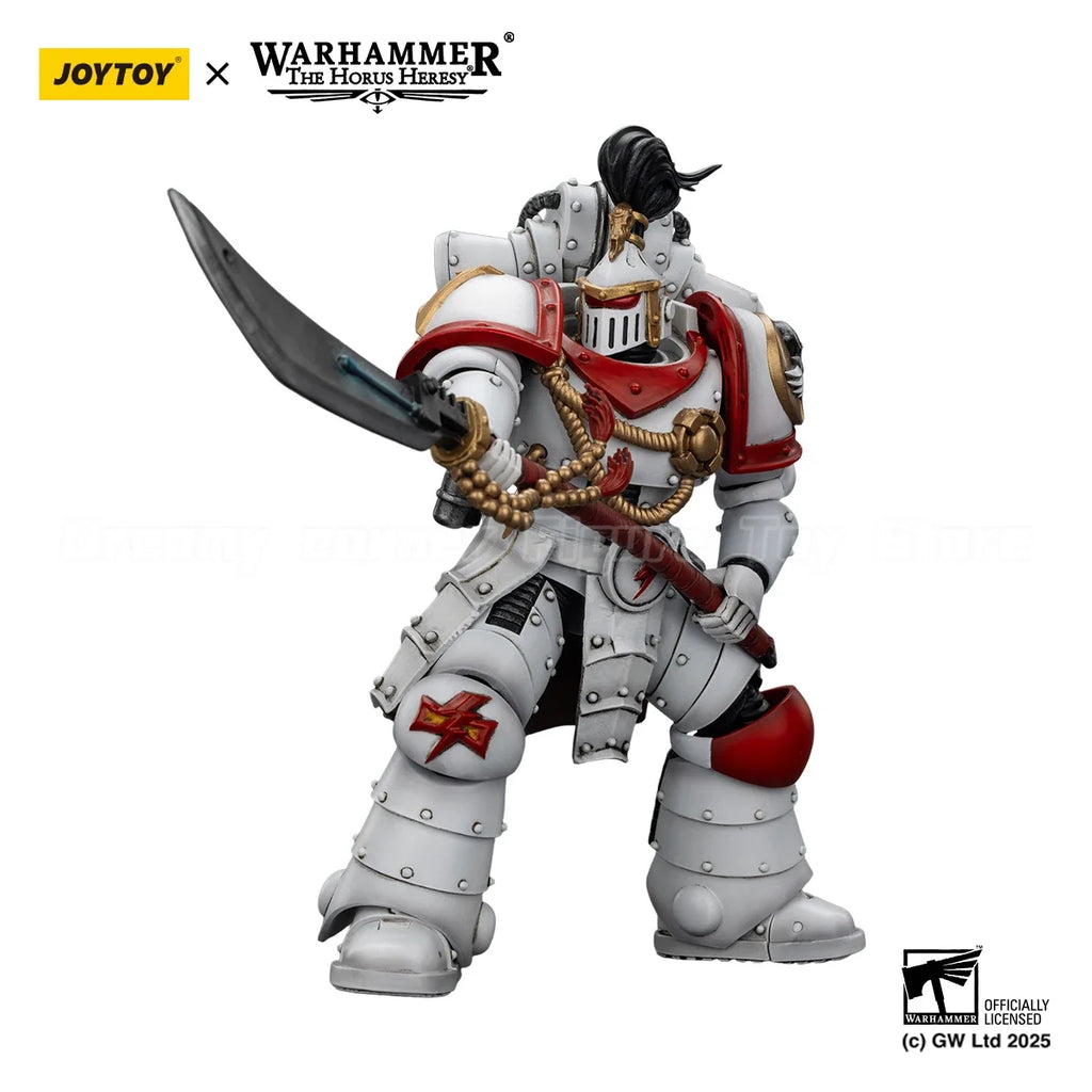 【Pre-sale】JOYTOY Warhammer 40K White Scars Legion Praetor Ebon Keshig Terminator 1 and 2 1/18 Action Figure Toy Model
