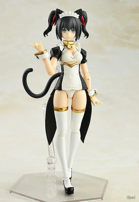 Original Max Factory PLAMAX GP-01 Sin Ji Maid Robot Anime Figure Model Toy Gift Collection