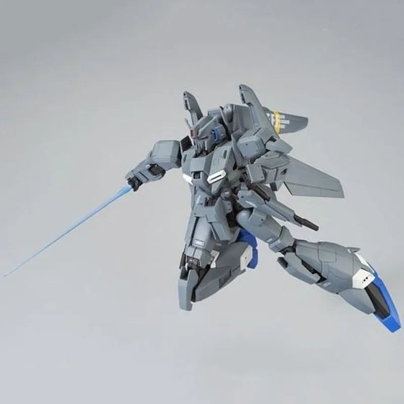 Bandai Original MG Z Plus A1 MSZ-006A1 1/100  Anime Action Figure Assembly Model Toys Collectible Model Ornaments Gifts For kids