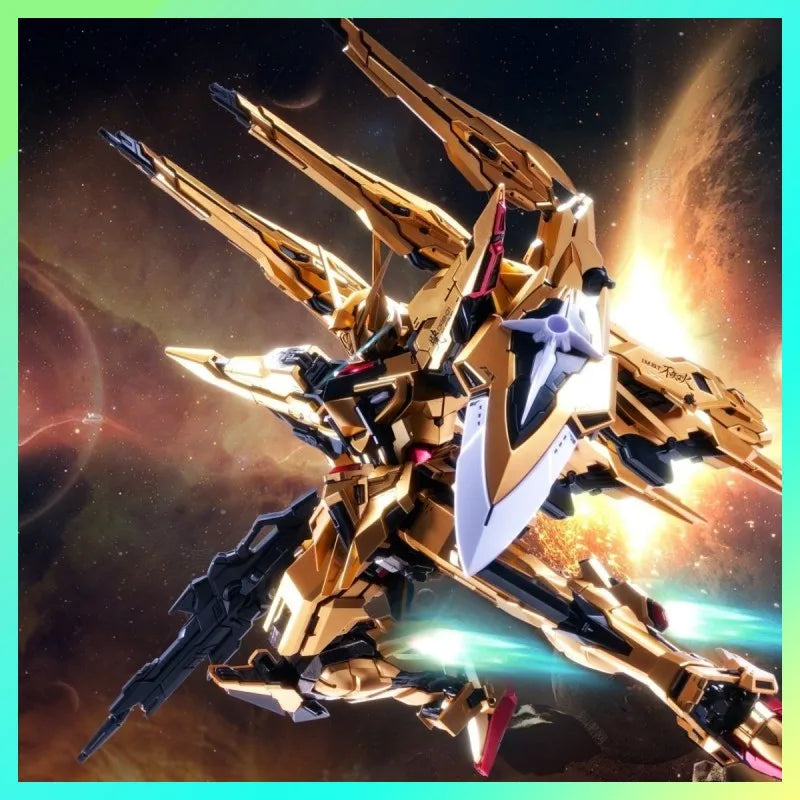 【New product】AURORA MODEL DAWN MG 1/100 Alloy skeleton Pre-coated Double Backpack Assembly Model Toys Action Figure gift PreSale