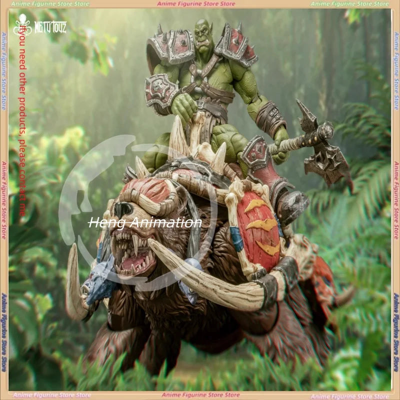Pre-order: Mety Toyz Armoured Giant Bear Mount Model - Collector's Limited Edition Articulated Action Figure Anime Figurine -