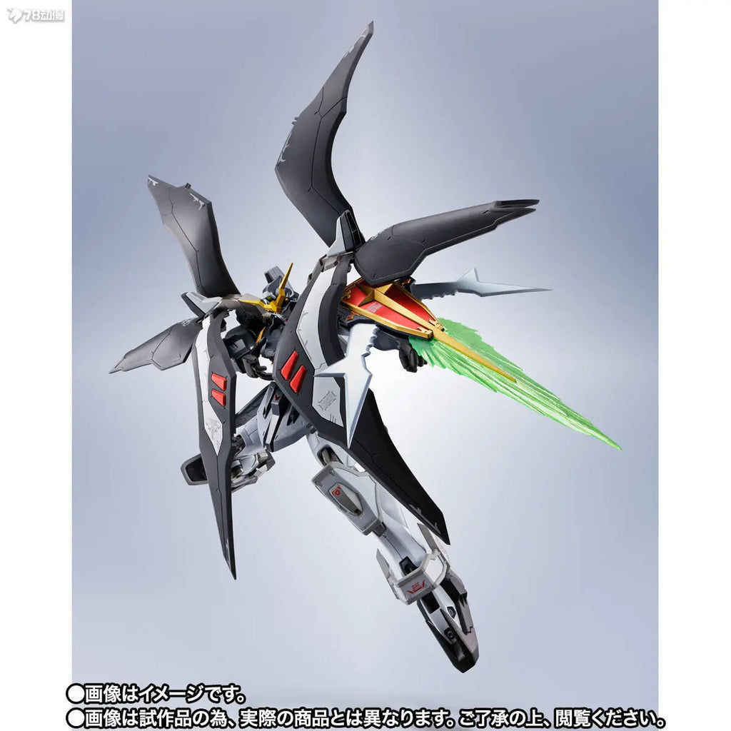 BANDAI Original Model Kit METAL ROBOT Alloy GUNDAM DEATHSCYTHE HELL Anime Action Figure Model Toy for Boys Packing of Foam Box
