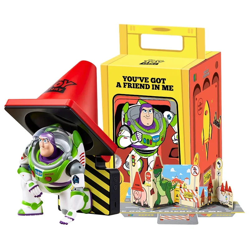 Buzz Lightyear Roadblock Night Light Toy Story Series 3D Lamp Ornamnet Collection Toys Gift for Kid