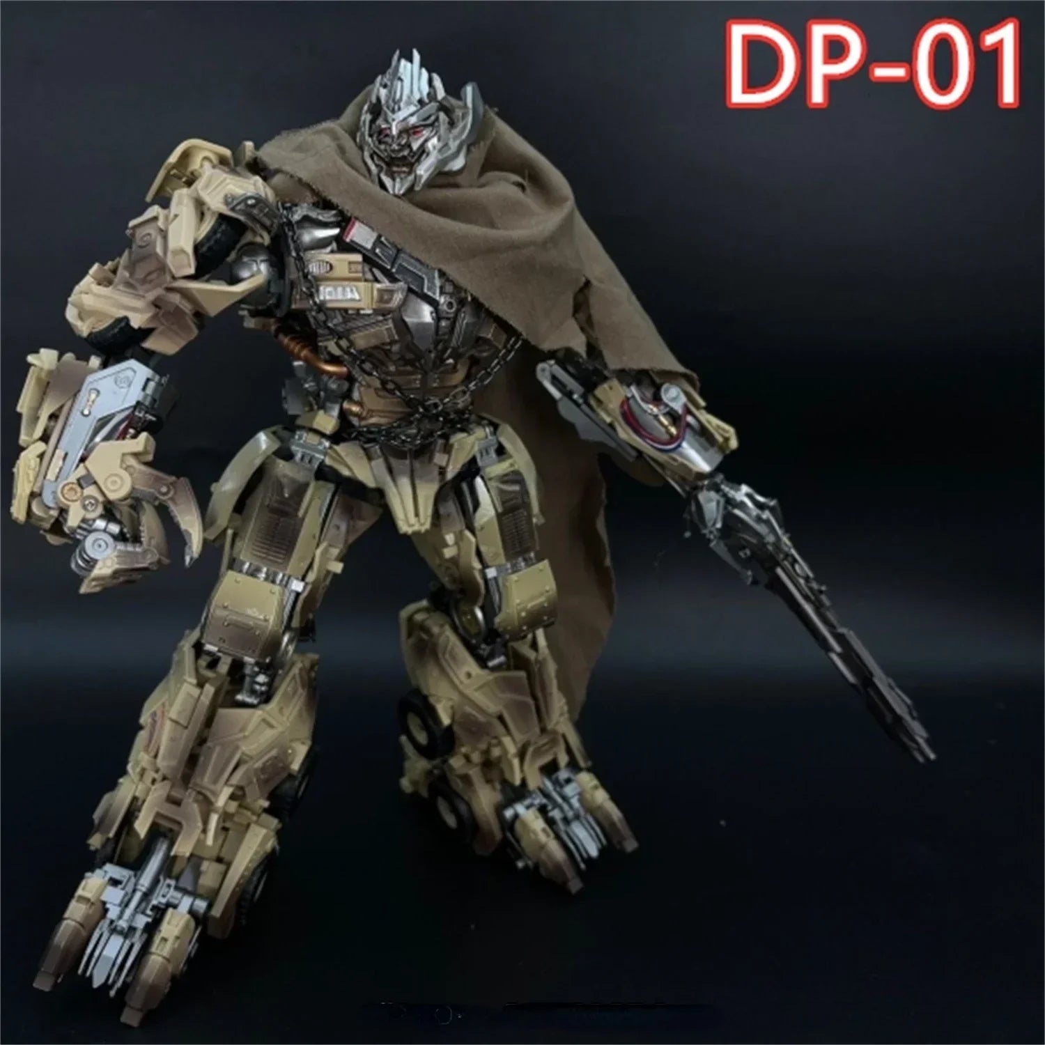 [IN STOCK ] Transformation DP01 DP-01 MG Tank Megatank Desert Color Oversize 35CM Action Figure Robot