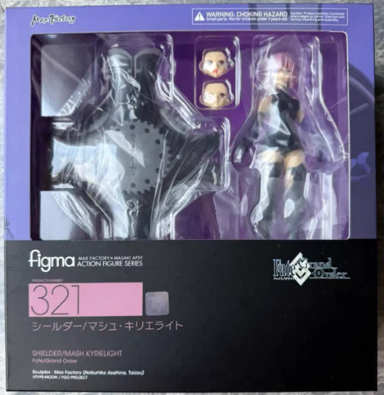 【SF】In Stock Original Max Factory GSC Figma321 Fate Grand Order Mash Kyrielight Figures Model Anime Collection