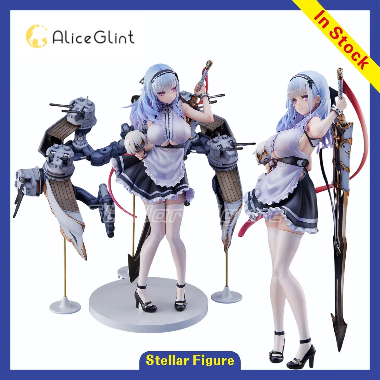ã€SFã€‘In Stock Alice Glint Knead Azur Lane HMS Dido 1/7 Scale Figures Model Collection Gift