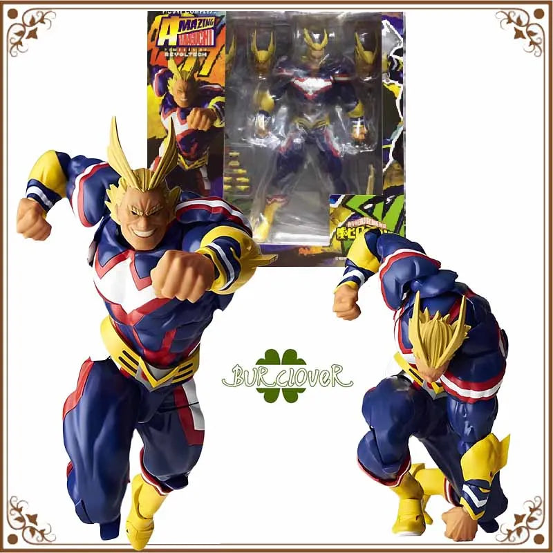 KAIYODO Original MY HERO ACADEMIA  Anime Figure All·Might Action Figure Toys For Boys /Girls /Kids /Christmas Gift