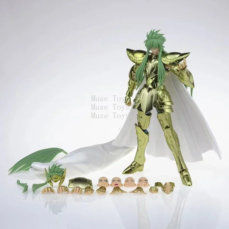 In Stock ShineTime/ST Model Saint Seiya Myth Cloth EX Aquarius Degel Gold Lost Canvas/LC Knights of The Zodiac Action Figure