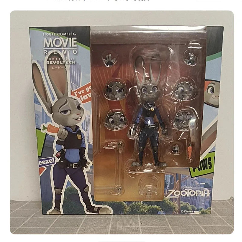 New Original Zootopia Flower Series Blind Box Trend Play Merchandise Judy Hopps Model Nick Wilde Figures Mystery Box Gift Toy