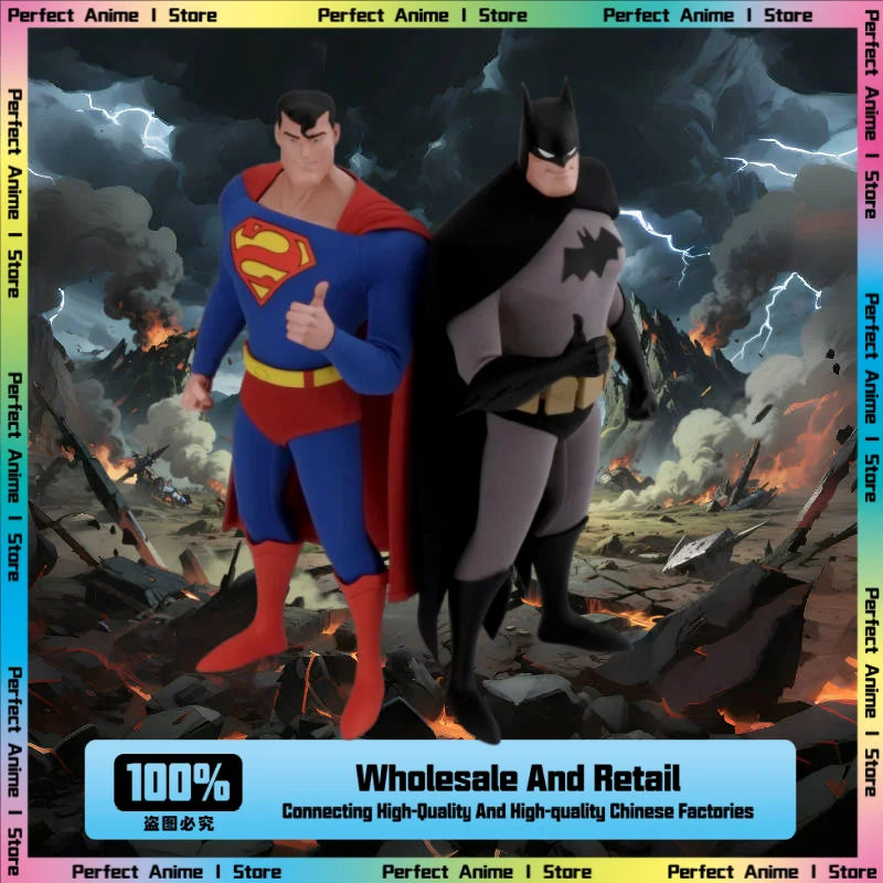 S-hero 1/6 Scale Animated Version of Batman Night Knight Superman Action Figure SH004 SH005 Ready-made Model Toy Collection Gift