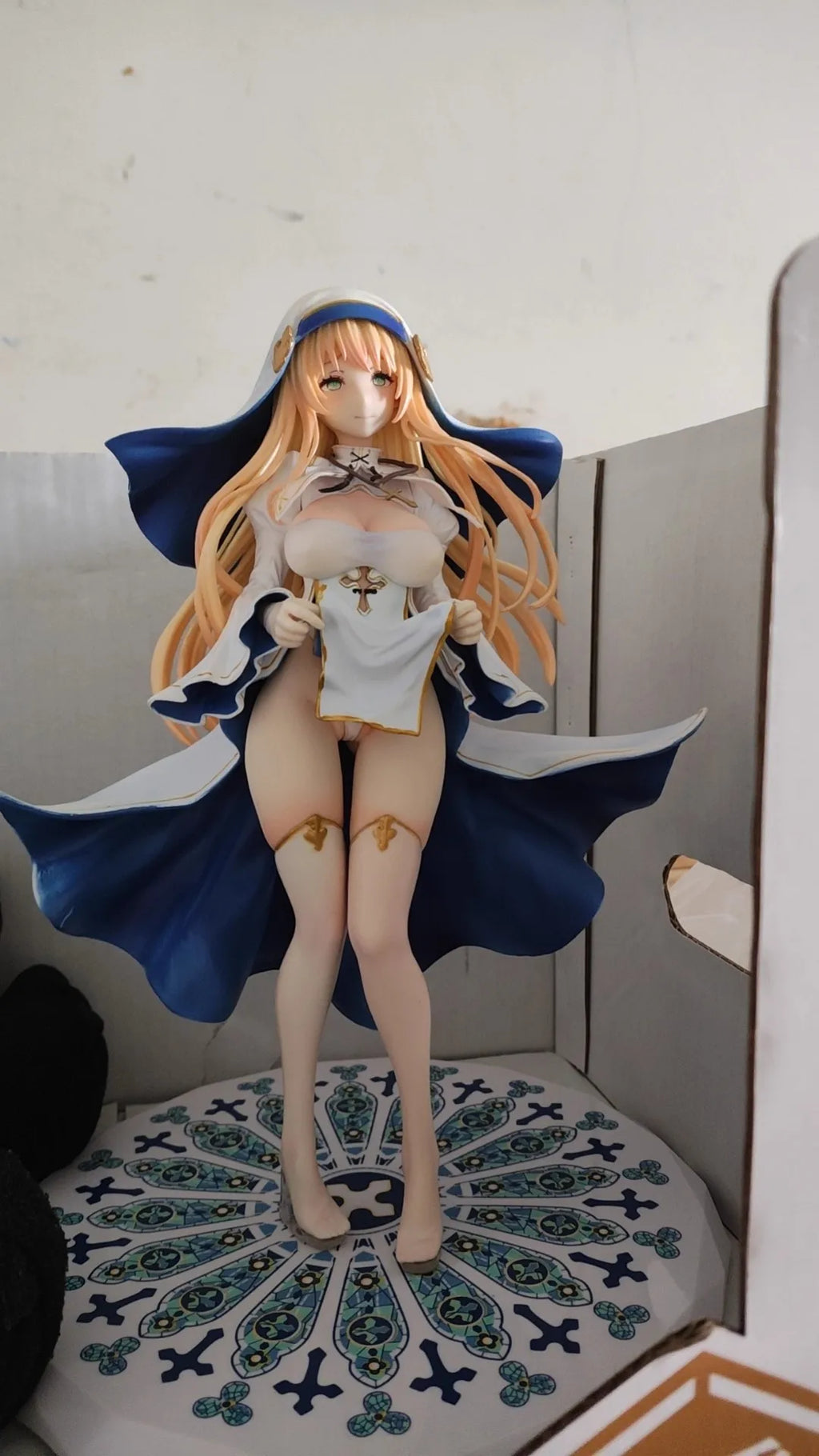 26CM Nun Charlotte Bedroom Beautiful Girl Anime 1/6 Two-dimensional Figure Ornaments Toys Gift