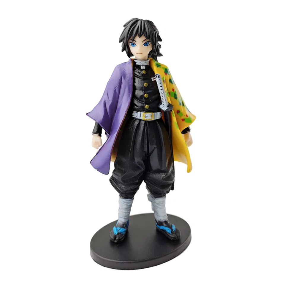 Anime 16CM Demon Slayer Kimetsu No Yaiba Figure Kamado Tanjirou Action Figure Agatsuma Zenitsu Nezuko Warrior PVC Model Toys AAA