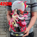 42cm Kamado Nezuko Figure Anime Girl PVC Action Figure Toy Game Statue Light Adult Collection Model Doll Gift