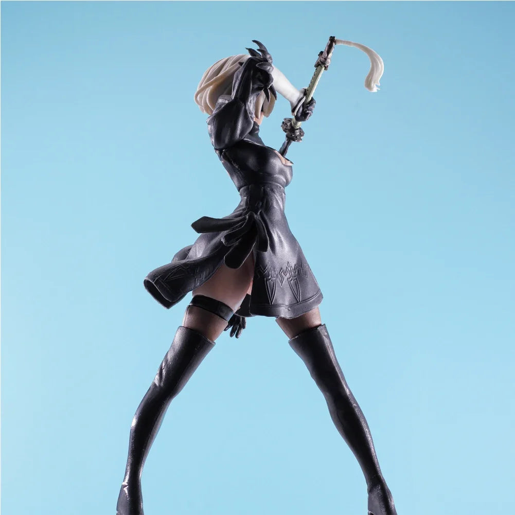 18CM Anime Nier:automata Ver1.1A 2B Yorha No. 2 Type B Premium Chokonose Action Figure PVC Model Collectible Toys Children  Gift