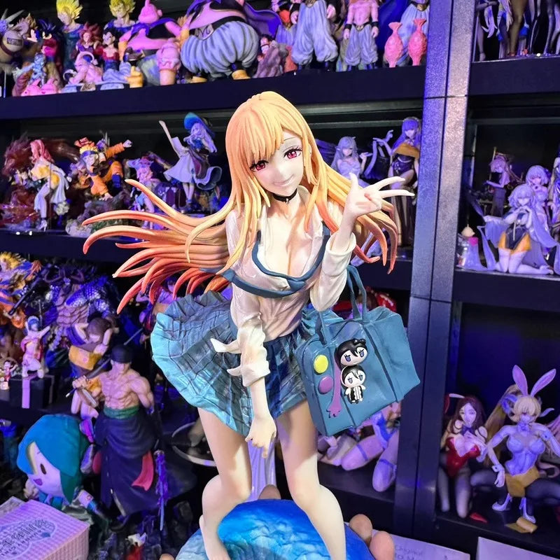 Pvc Changing Doll Falling In Love Series Action Figurine Anime Models Desktop Ornament Chassis Statue Collection Trendy Toy Gift