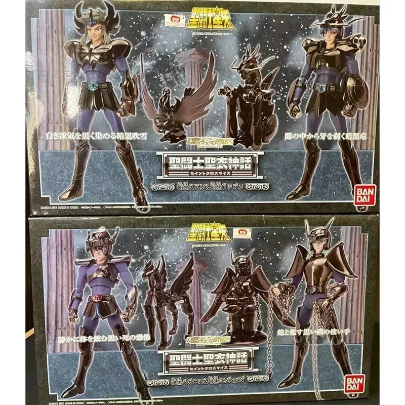 BANDAI in Stock  Holy Cloth Myth Black Pegasus Black Andromeda Black Dragon Figure Model Collection Toy Gift Action Figure Toy