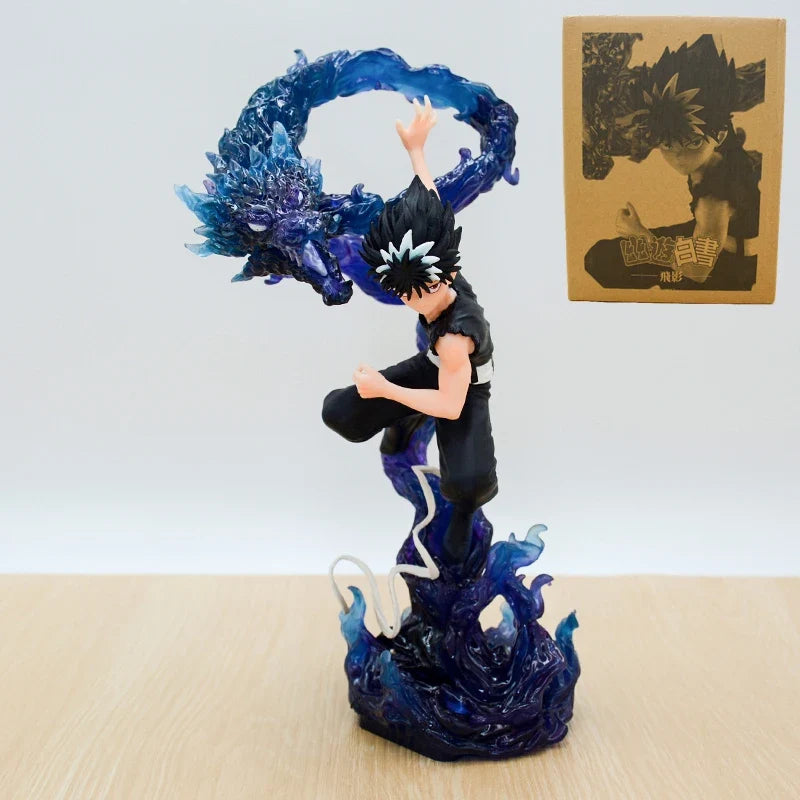 23cm ARTFX J YuYu Hakusho Hiei Anime Figure Youko Kurama/Yusuke Urameshi/Shuichi Minamino Action Figure Gk Model Doll Toys Gifts