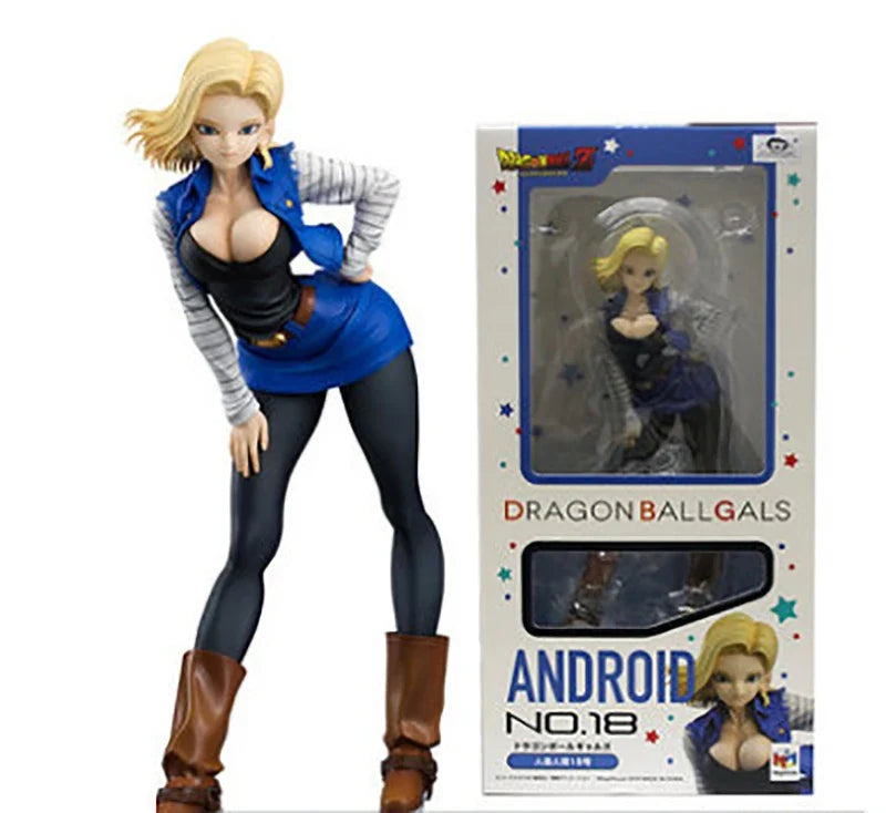 3 Type Dragon Ball Z Android 18 Lazuli no.18 Sexy Anime Action Figure Collectible Sexy Toys Birthday Gifts Brinquedos