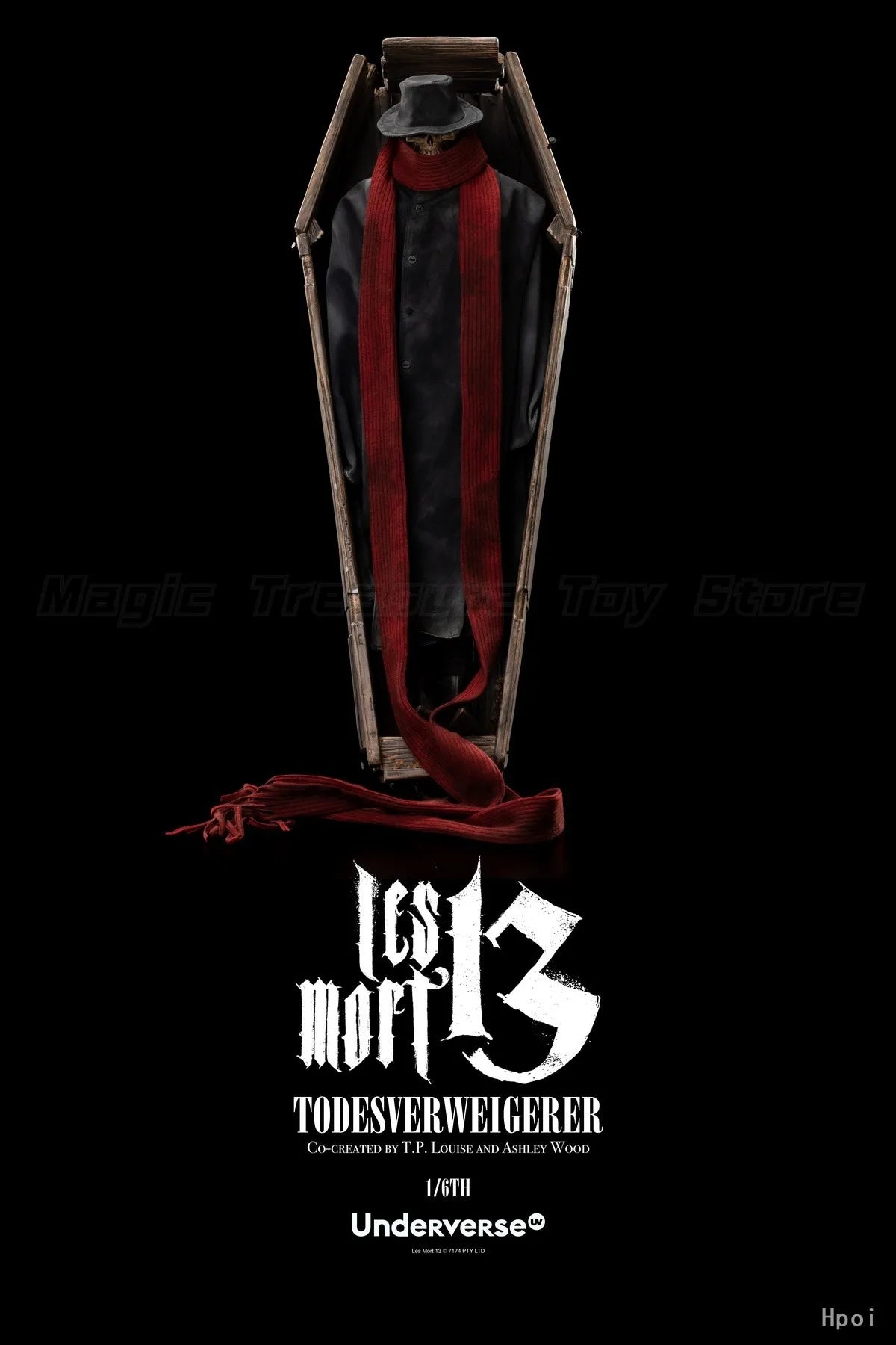 【In Stock】Original Underverse LES MORT 13 1/6 Action Figure Ornaments Gifts Toys