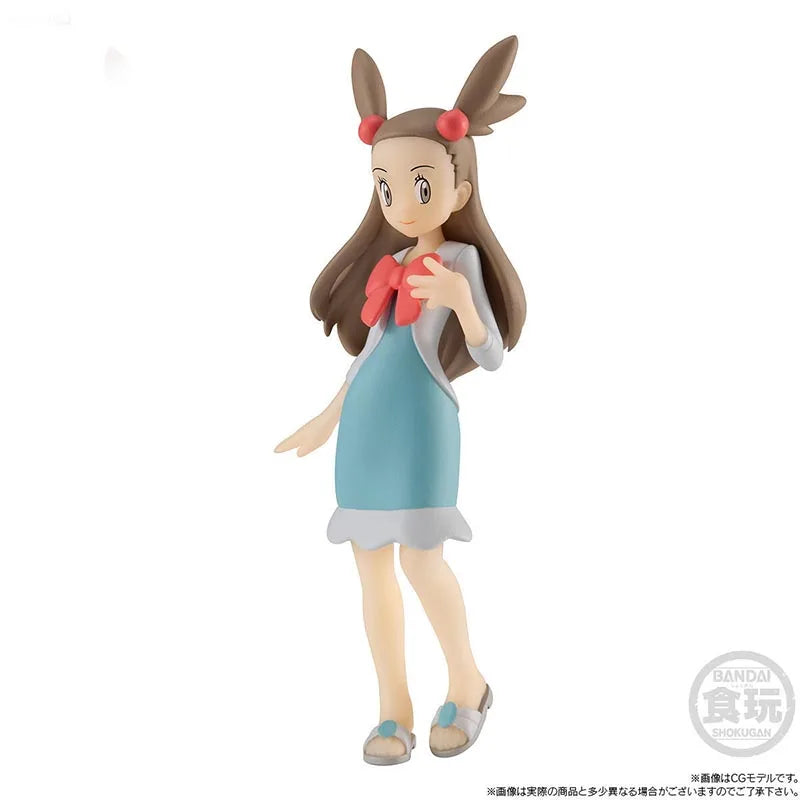 Bandai Figure Pokemon Anime Figures Scale World Jasmine Mikan Steelix Haganeil Candy Food Action Figure Collection Model Toys