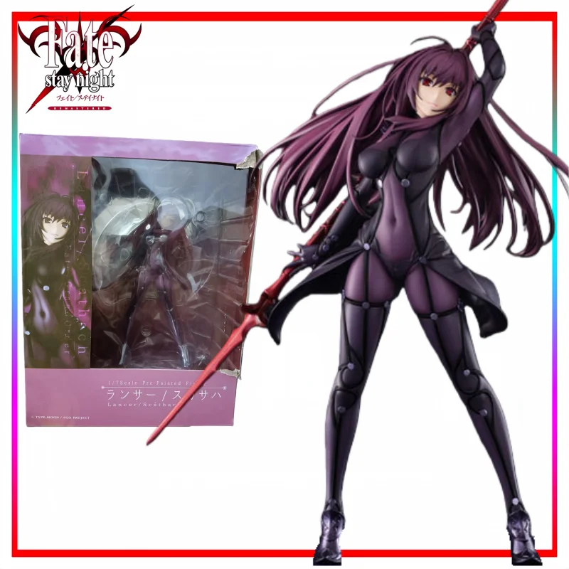 National Edition Fate/stay Night Model Figurine Cartoon Scáthach Figure Anime Merchandise Holiday Gift Trendy Collectible Boxed