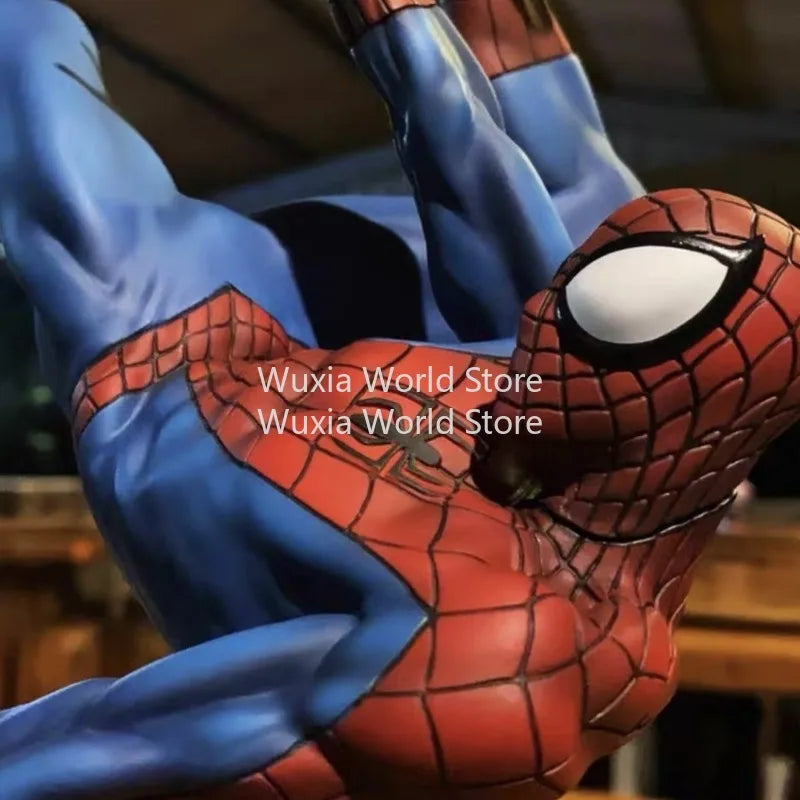 55cm Venom Battle Spider-Man Figure Marvel Anime Surroundings Figure Collection Desktop Ornament Decorations Best Gifts for Boys