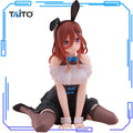 In Stock Taito Original Genuine Anime The Quintessential Quintuplets Desktop Cute Nakano Miku Bunny Ver 13cm Model Toy Figures