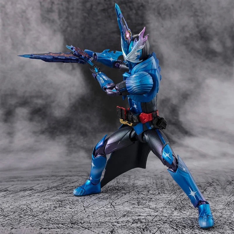 Original Genuine Bandai SHFiguarts SHF Kamen Rider XROSS SABER Anime Movable Doll Model Collection Toy Children's Gift