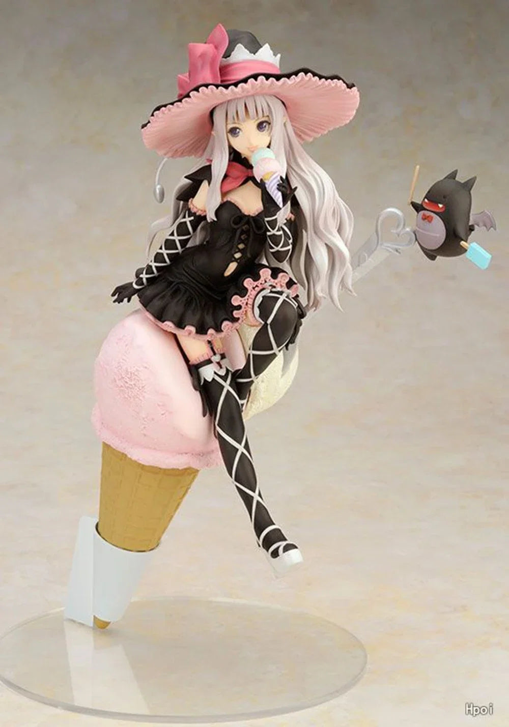 20CM Anime Shining Hearts Melty de Granite Sorbet Figure 1/8 Ice Cream Dress Up Model Toy Doll Aciton Figure PVC