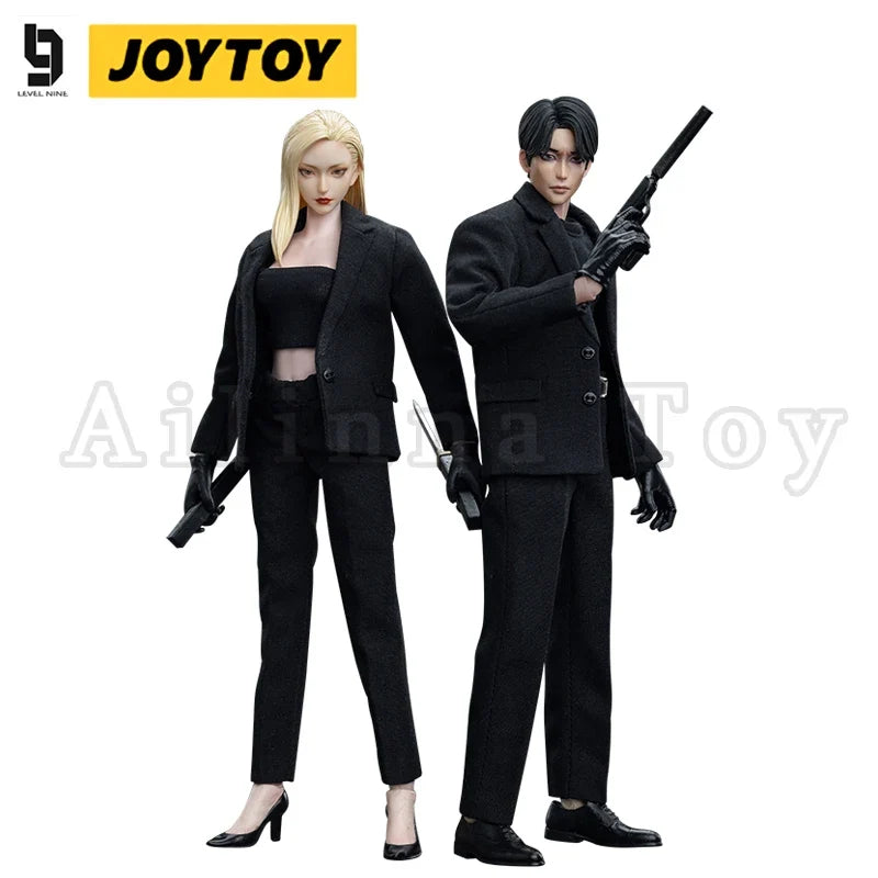 JOYTOY Level Nine 1/12 Action Figure Frontline Chaos Vermouth Bourbon Anime Military Model