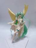 17cm Hatsune Miku Anime Figure Light And Dark Beautiful Angel Girl Action Figure PVC Collectible Model Doll Ornaments Toys Gifts