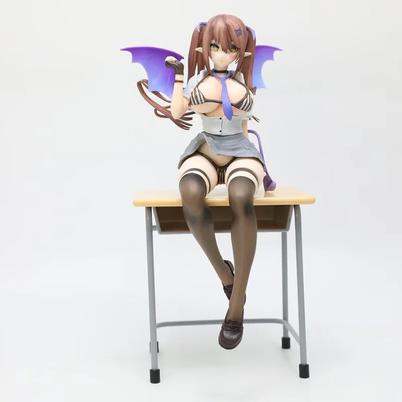 23cm Devil Girl Lumi è Re Pretty Girl Gk Model Handmade Trendy Play Statue Surrounding Desktop Decoration Gift