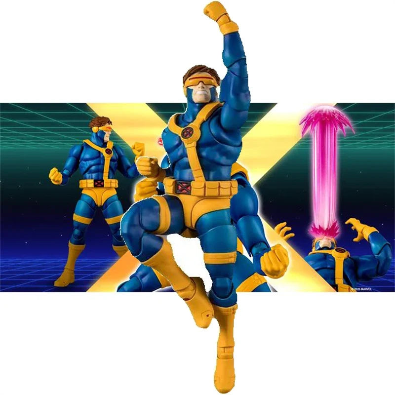 [In Stock] 100% Original Bandai Sh Figuarts Shf Gamer Verse The X-Men Cyclops Action Figures Anime Model Toys Collection