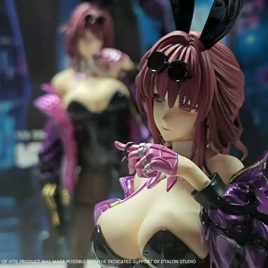 32cm Honkai Star Rail Figure Kafka Figures Bunny Girl Kafka Anime Figure Gk Model Collect Decoration Toy Halloween Gifts
