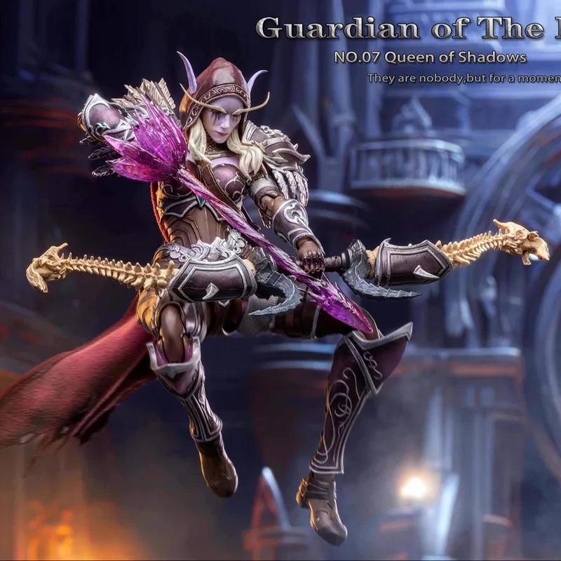 Grey Knight 1/10 Scale Collectibles Figure Orc Guardian Of The Horde No.O7 Queen Of Shadows 8Inch Women Soldier Action Figure